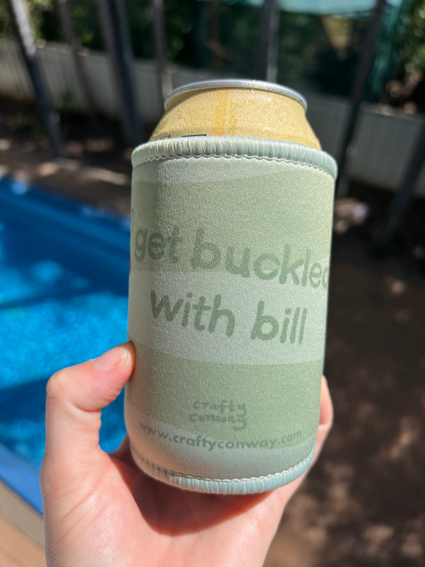 Bill stubby cooler