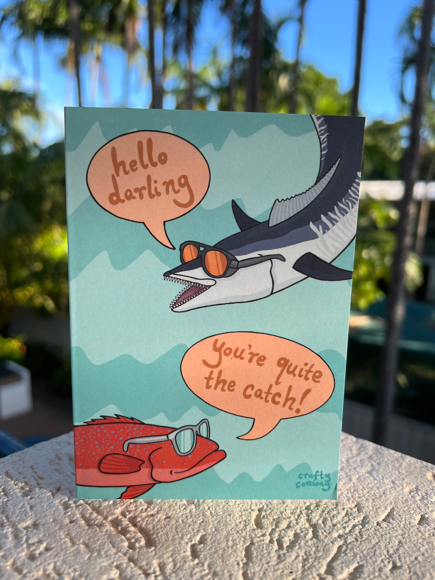 You're quite the catch Crafty Card