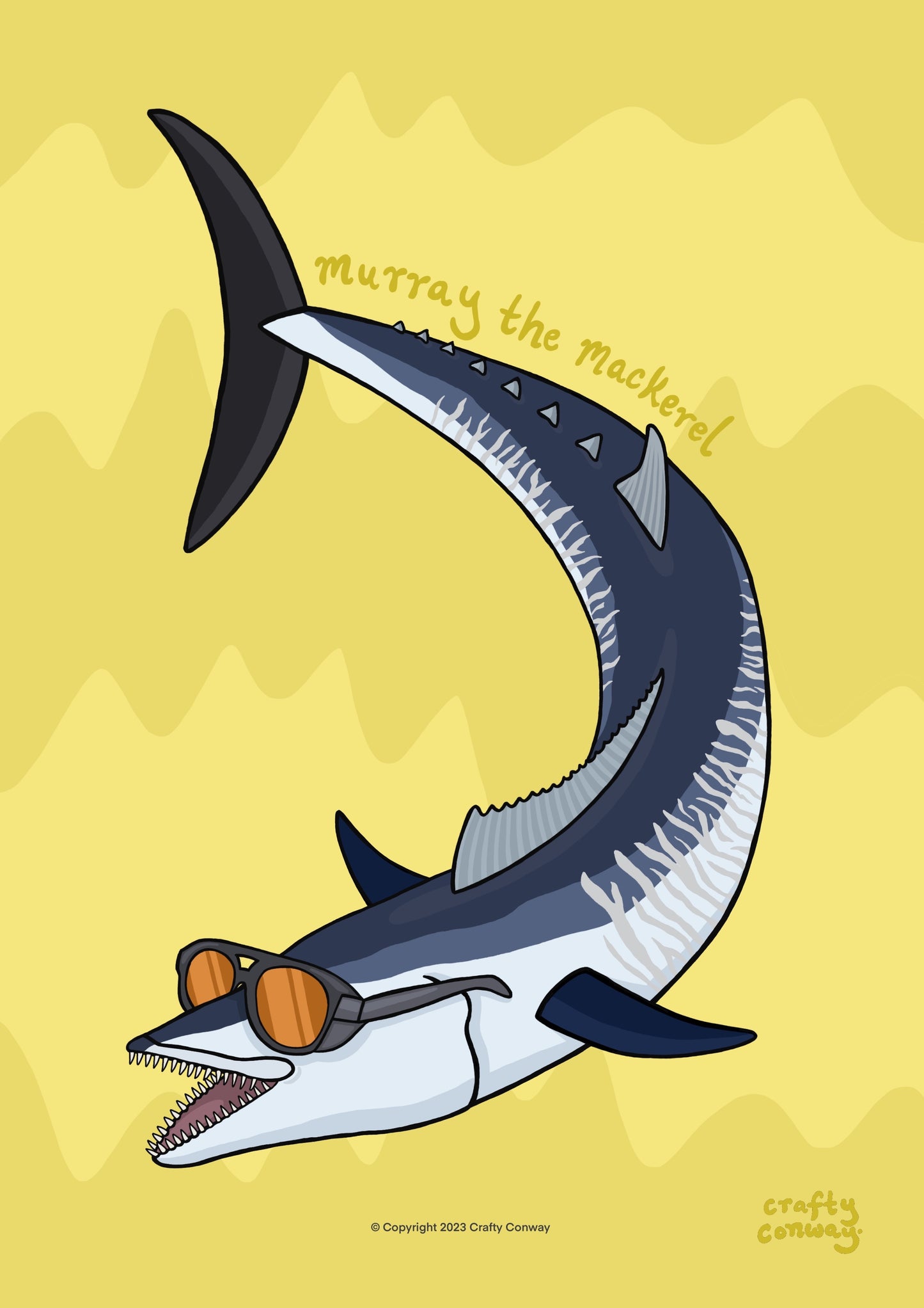 Murray the Mackerel print