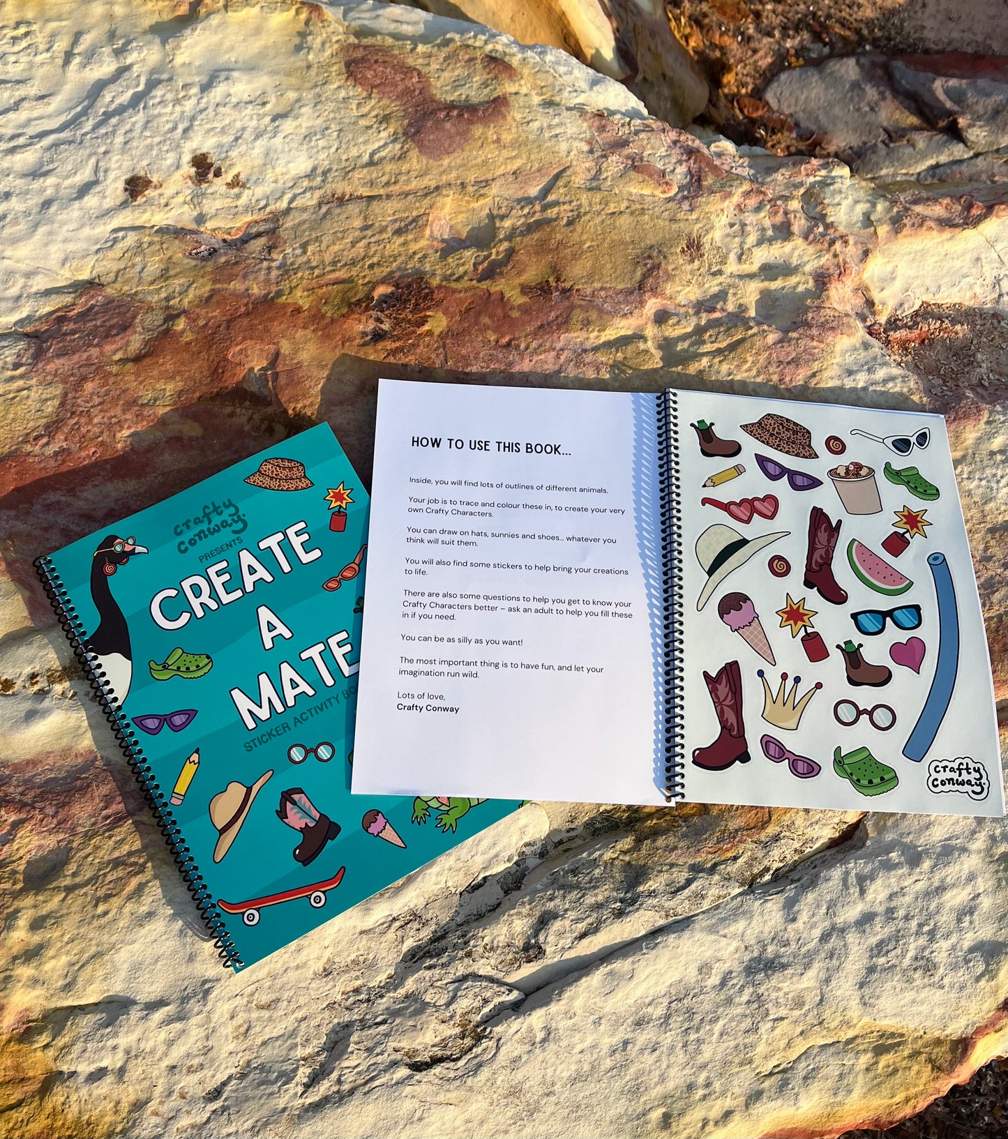 CREATE A MATE Sticker Activity Book