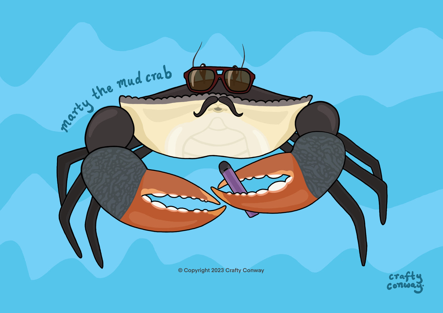 Marty the Mud Crab