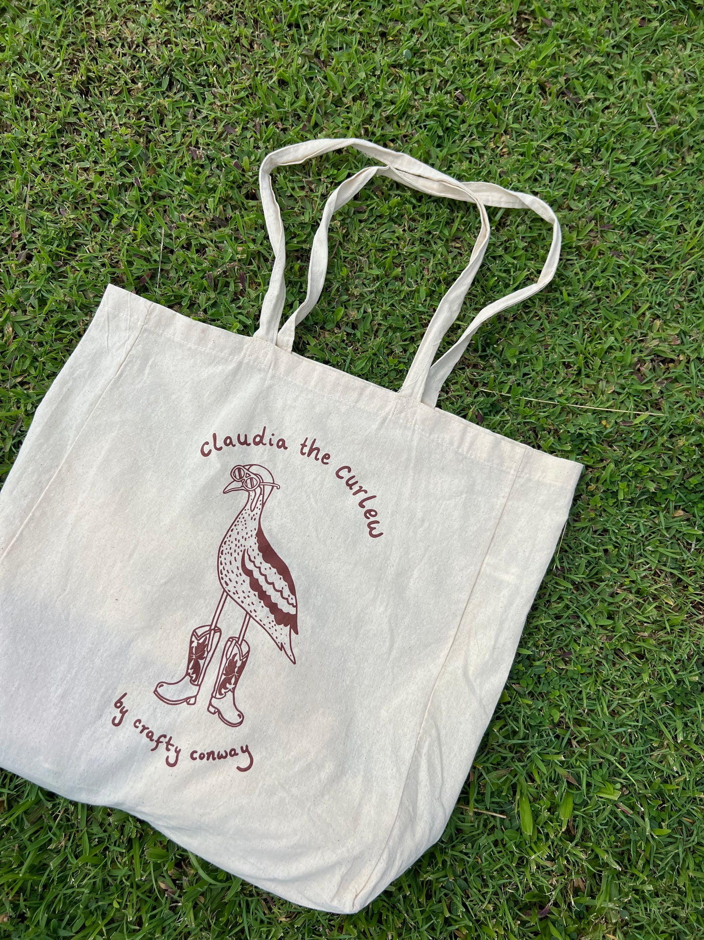 Claudia the Curlew Tote Bag