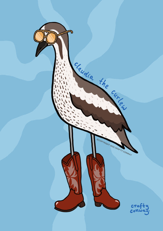 Claudia the Curlew Print