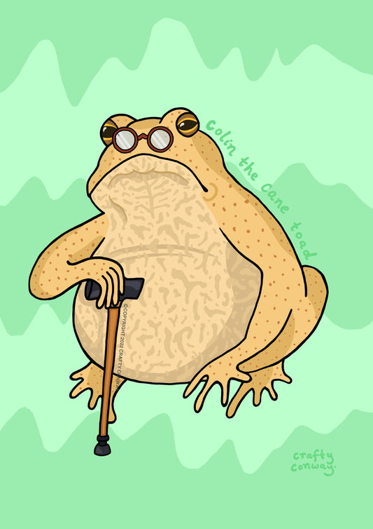 Colin the Cane Toad