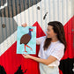 Sally the Scrubfowl print
