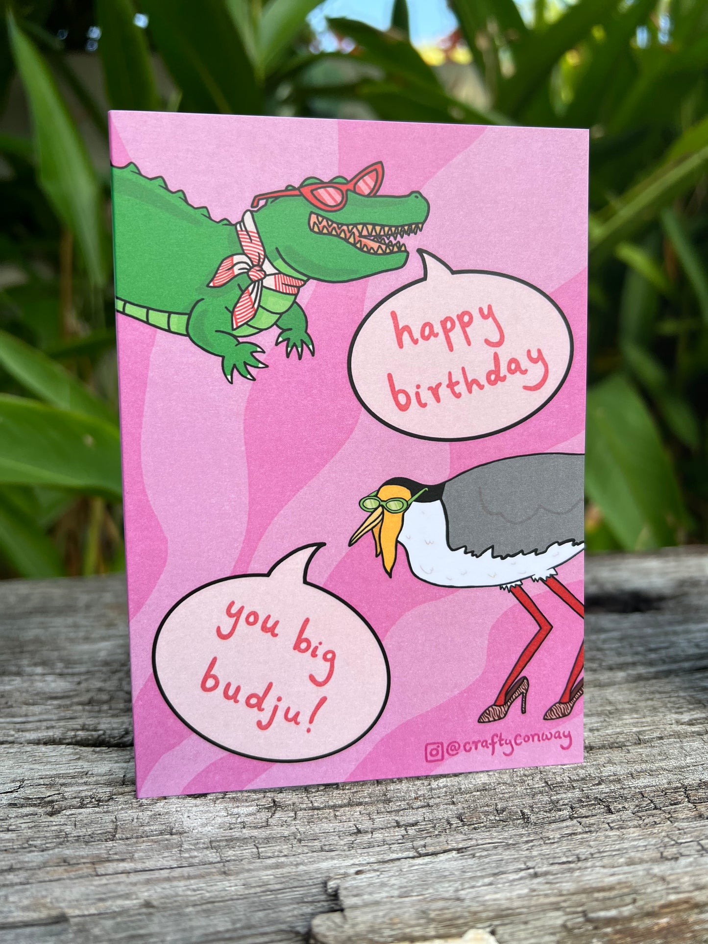 Happy Birthday Crafty Card