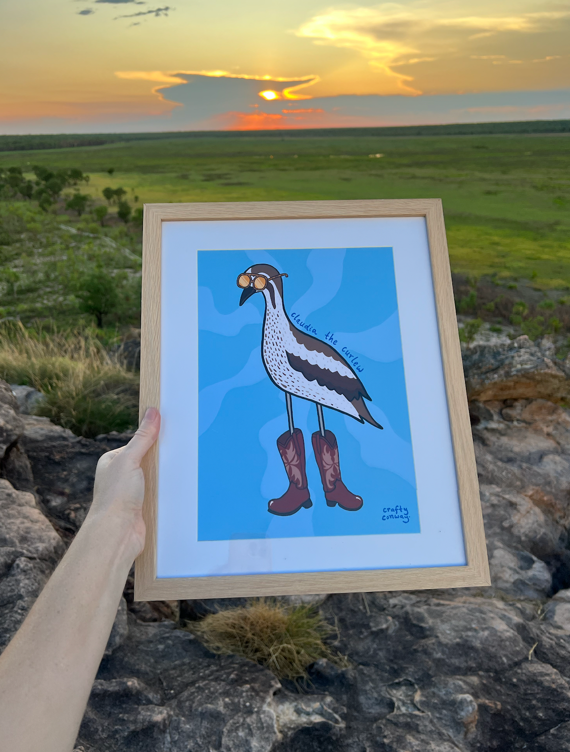 Claudia the Curlew Print